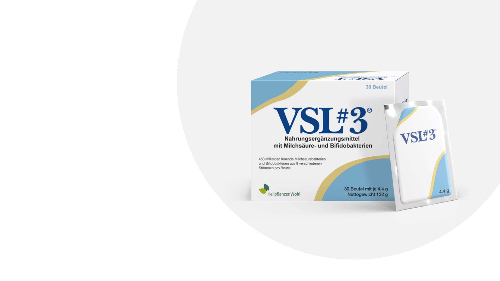 VSL#3 Verpackung mit Sachets